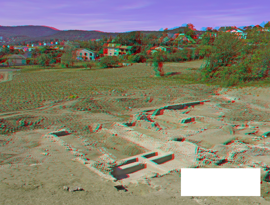 Partie nord de la villa gallo-romaine de Trémonteix