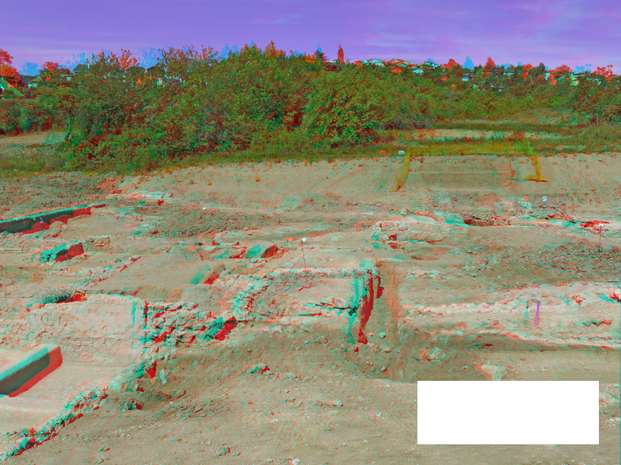 Partie nord de la villa gallo-romaine de Trémonteix