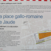 Panneau INRAP Fouilles Carré Jaude 2