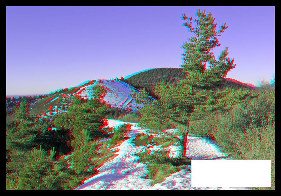 Sentier sur crête
