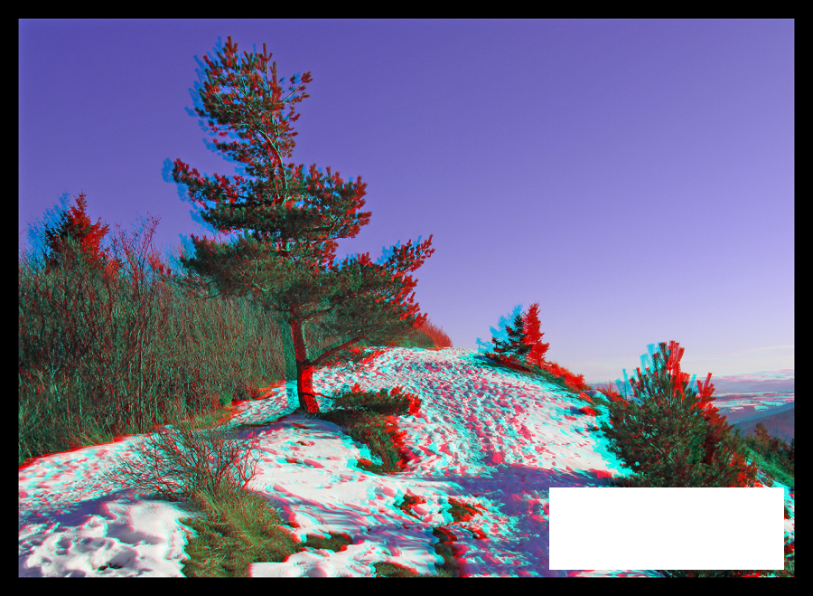 Sentier sur crête