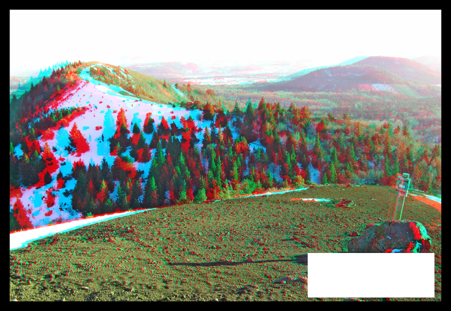 20 m au dessus des Crêtes de la Vache
