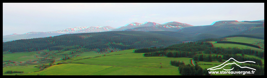 Dernières neiges sur le Massif du Sancy