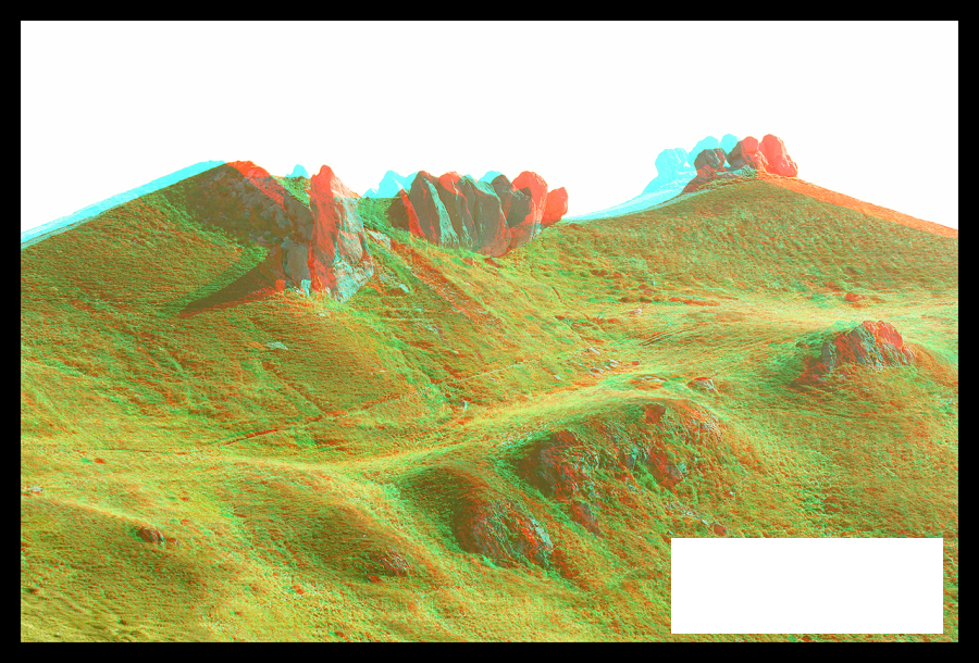Les Rochers de la crête du Puy Gros