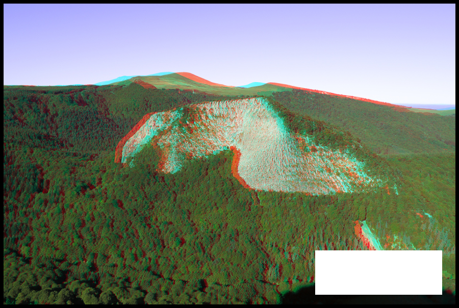 Depuis le sommet de Sanadoire