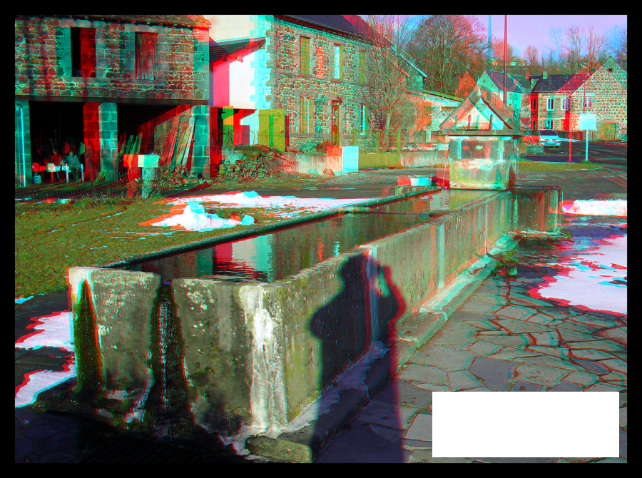 d'andésite et d'eau pure
