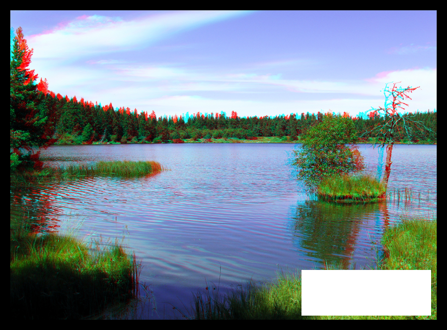 îlots verts du tour du lac
