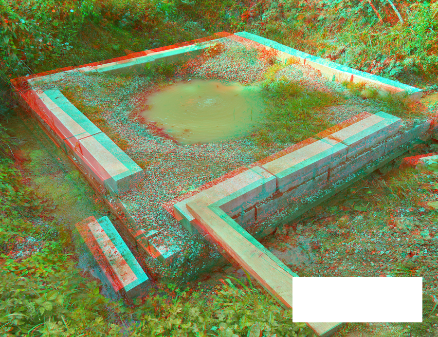 Gargouillère au repos