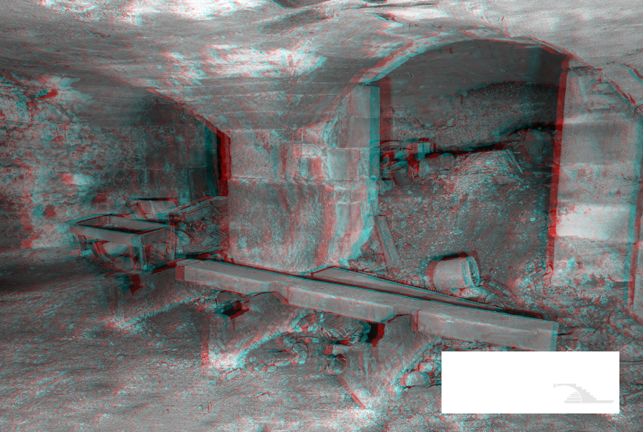La Salle B et ses chantiers pour tonneaux de vin (N&B)