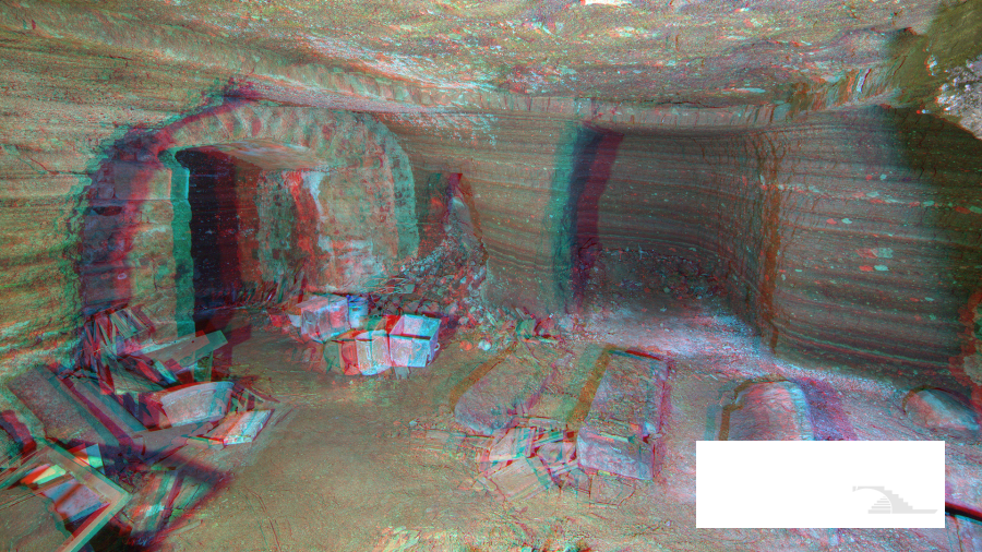 Salle C support de chantiers couchés et porte (demi-couleur)