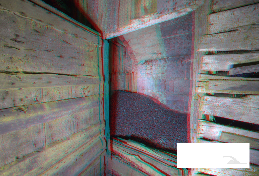 Remise à charbon (demi-couleur)