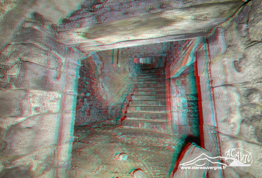 Linteau Salle B et Escalier Niv-1 (demi-couleur)