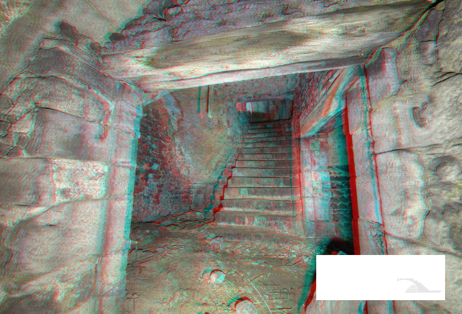 Linteau Salle B et Escalier Niv-1 (demi-couleur)
