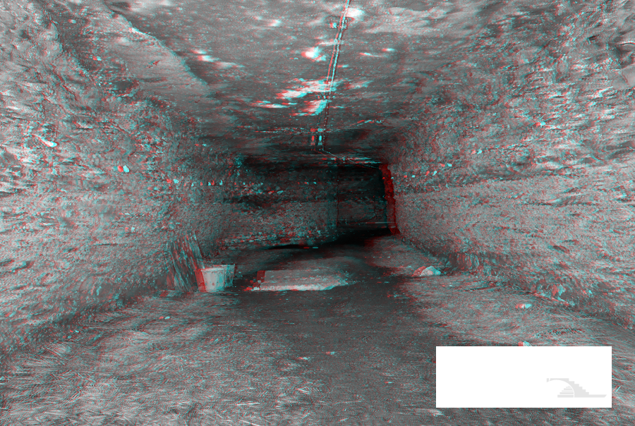 Niveau -2 Salle B Cave affinage des  fromages (N&B)