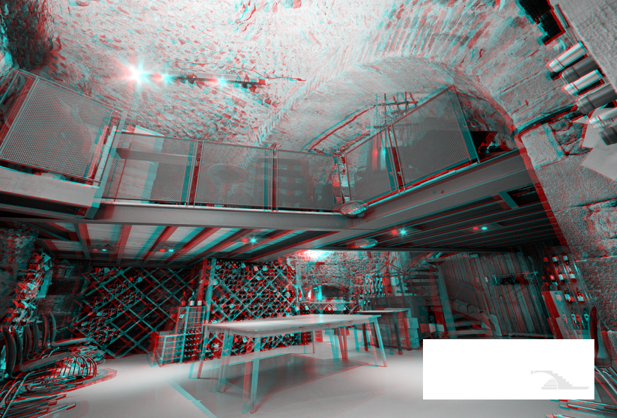 Niveau -1 Salle A (N&B)