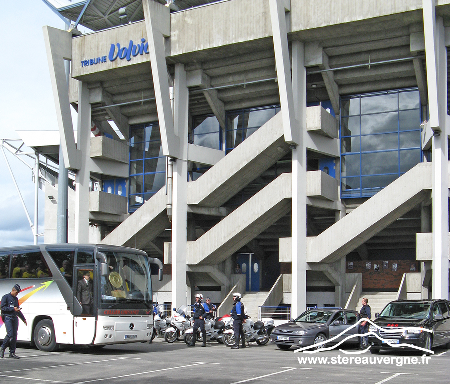 1er Entrée du Brennus dans l'enceinte du Stade