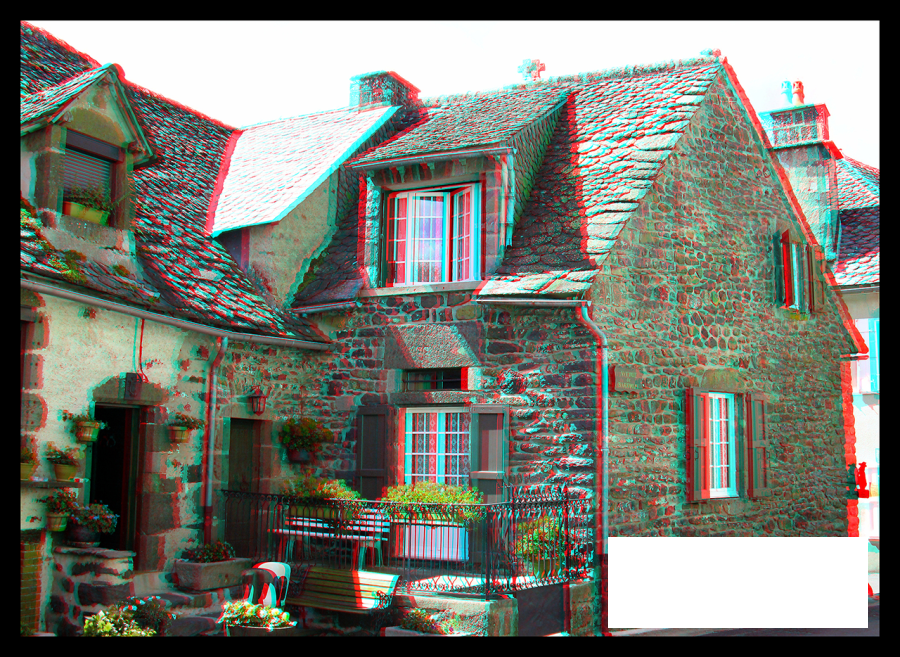 Maison typique en pierre de Haute-Auvergne
