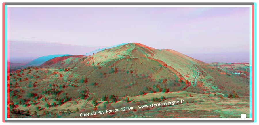 Cône strombolien sur/sous Crête d'Argnassou