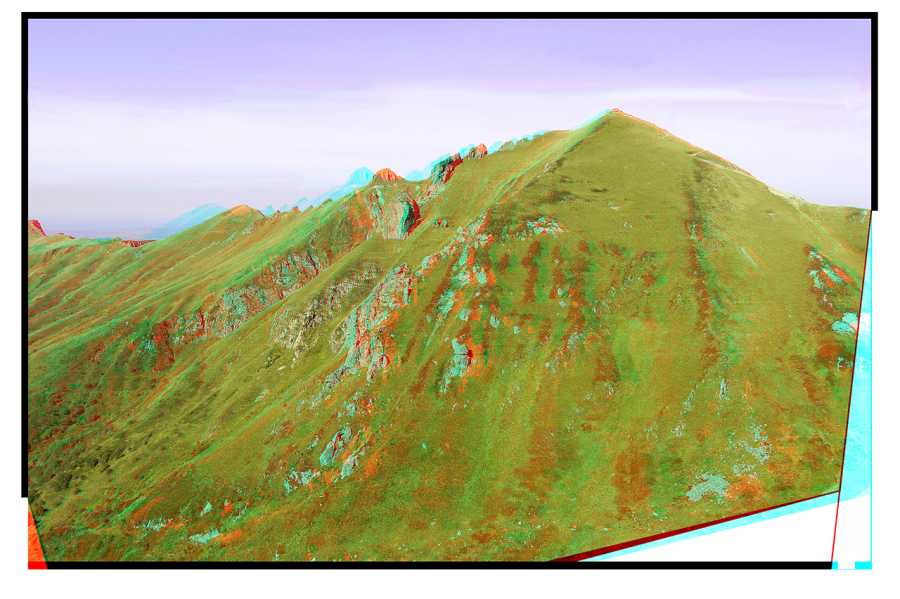 Les arêtes pyramidales du Sancy